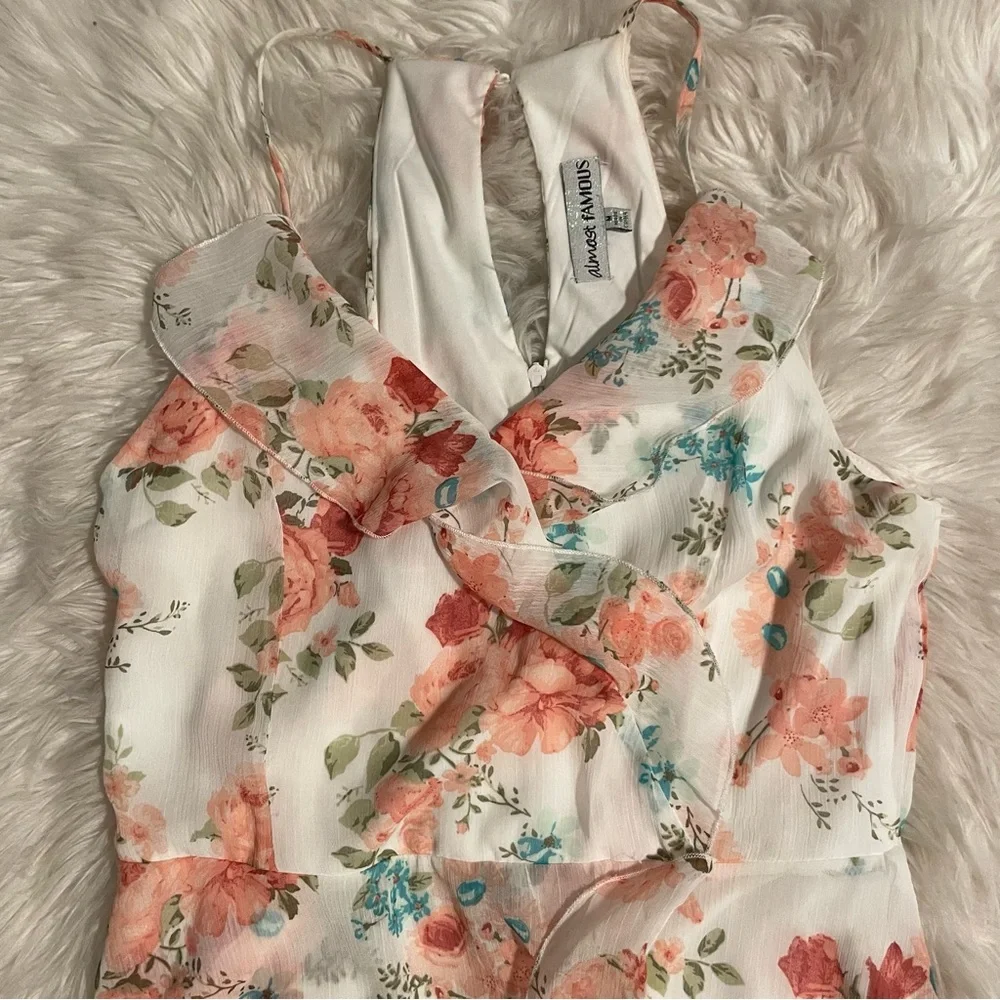 Almost Famous Floral Dress - Picture 9 of 10